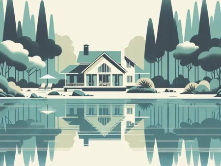 Villa di Tengah Hutan untuk Liburan yang Tenang