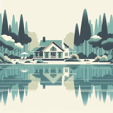 Villa di Tengah Hutan untuk Liburan yang Tenang