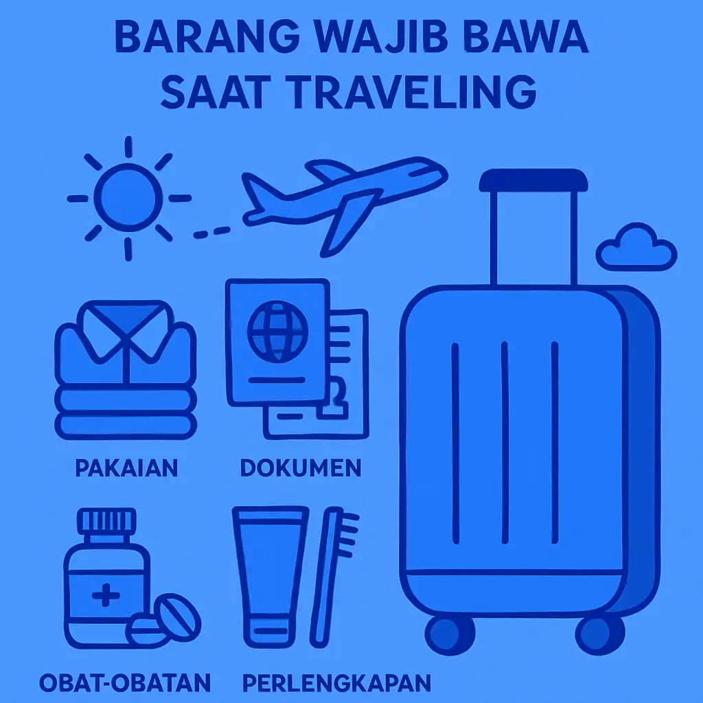 Packing Cerdas: Barang Wajib Bawa Saat Traveling