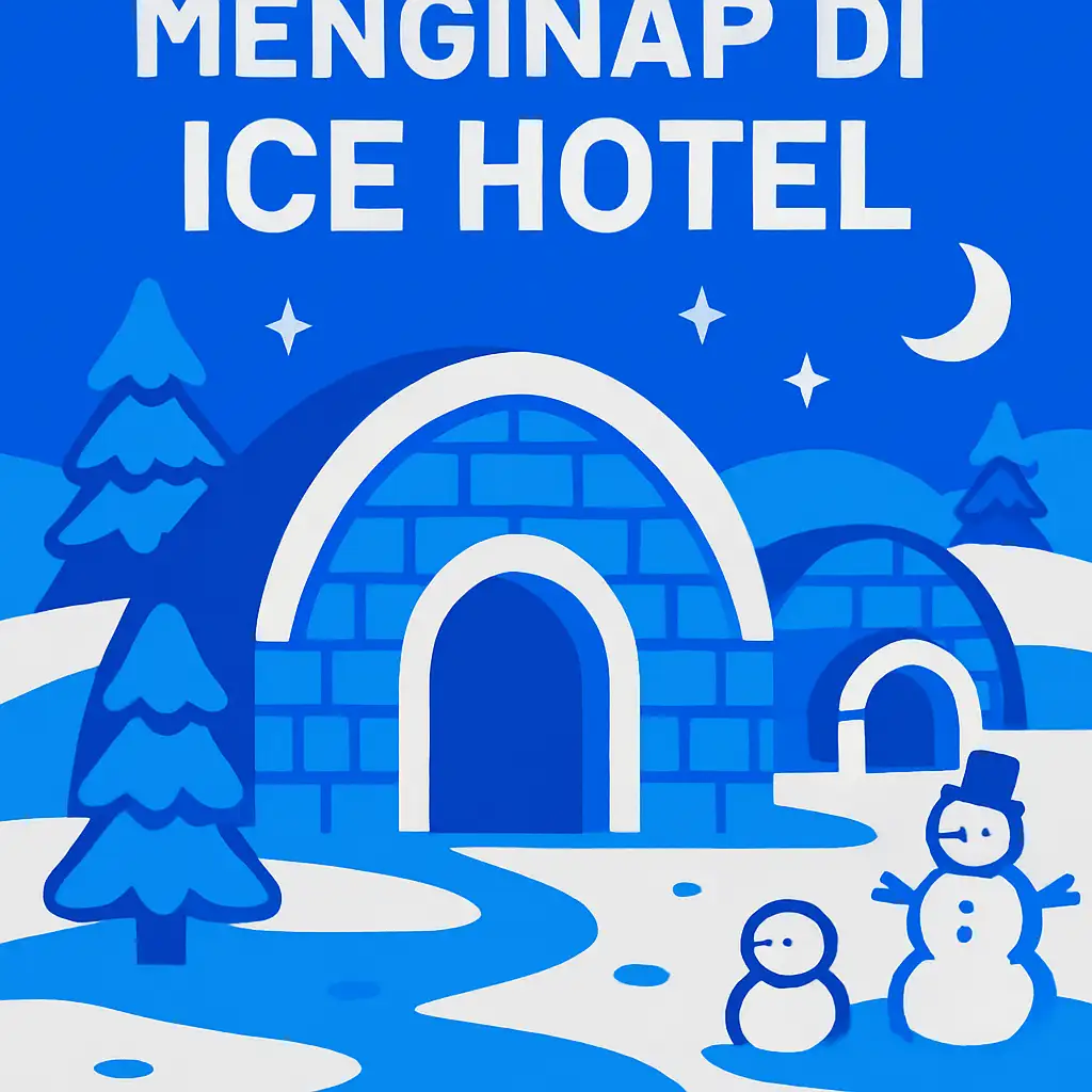 Pengalaman Seru Menginap di Ice Hotel di Swedia